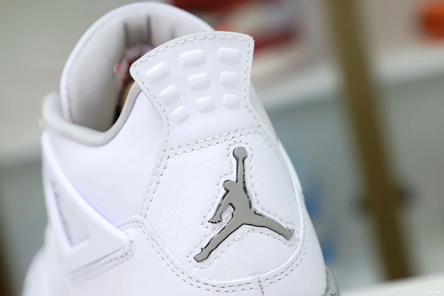 1st Kicks Shoes 'WHITE AIR 4 OREO' JORDAN RETRO 2021 Kimikick TopPick 1119